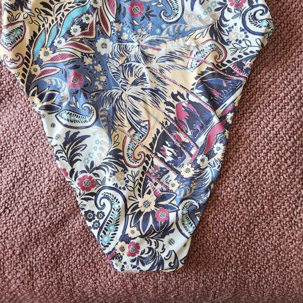 Anthropologie Off Shoulder Smocked Swimsuit  Size L - Picture 11 of 15